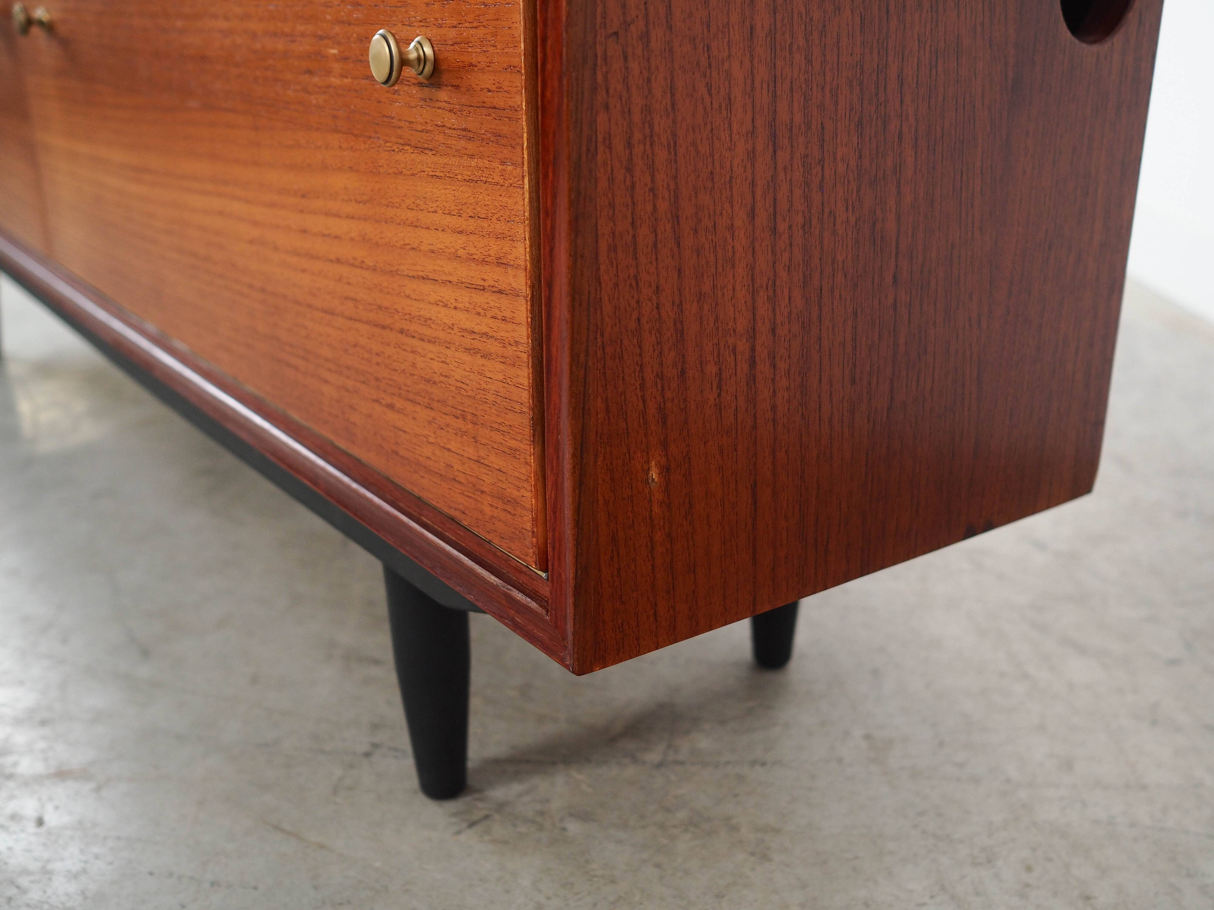 Teak sideboard, German design, 1970s, made in Germany