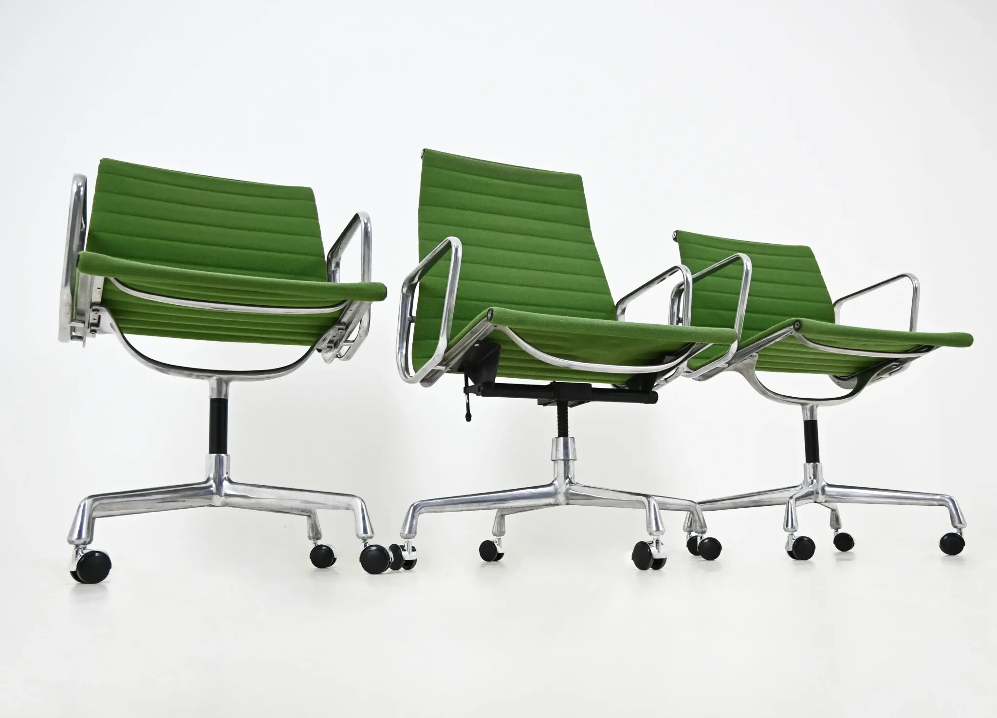 Set of 3 Office Chairs by Charles & Ray Eames for Herman Miller, 1970s