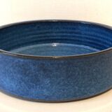 Blue ceramic handcrafted dish