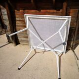 Metal garden table