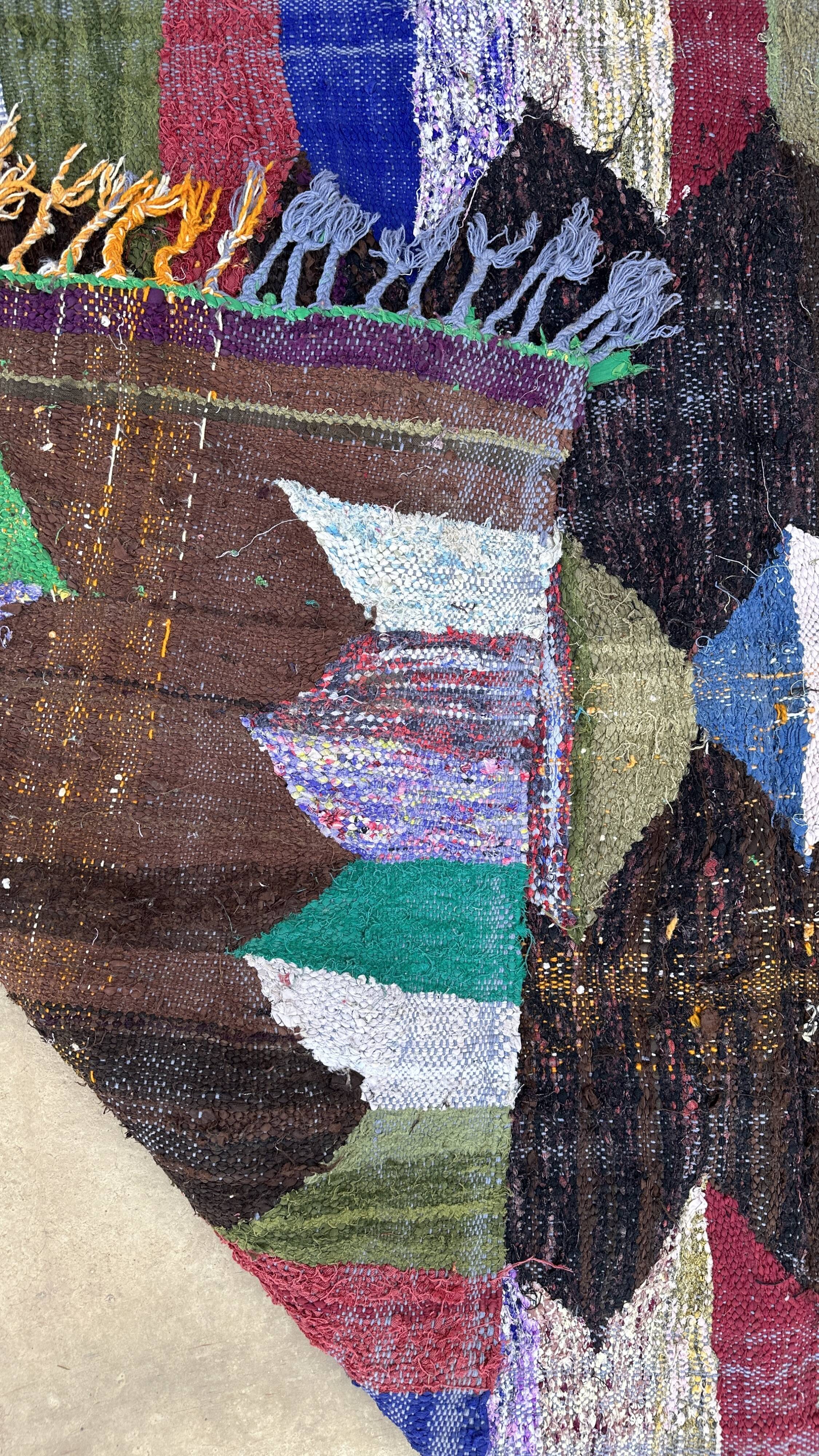 Colorful Moroccan rug - 109 x 192 cm