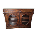 Mahogany display cabinet