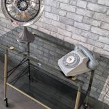 Vintage smoked saddle 70'