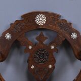 Syrian walnut armchair – late 19th century