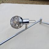 Vintage Chrome Pendant Light