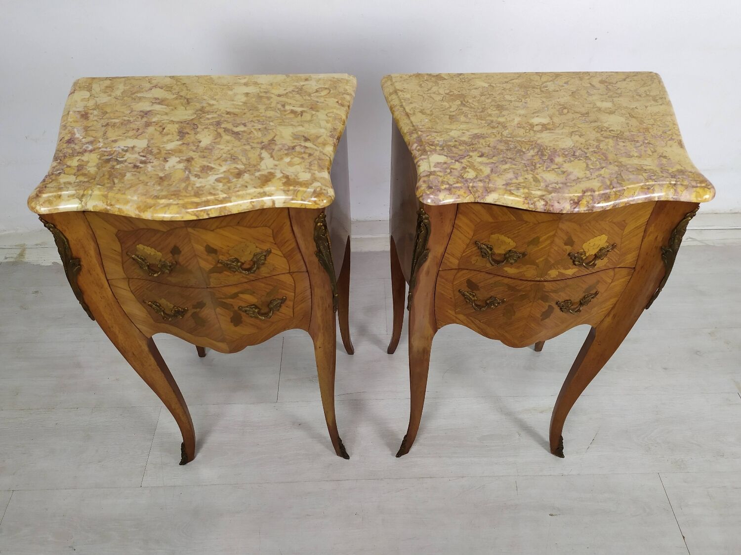 Pair of Louis XV bedside tables