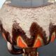 Baudin flamed ceramic pitcher-vase, 1970s