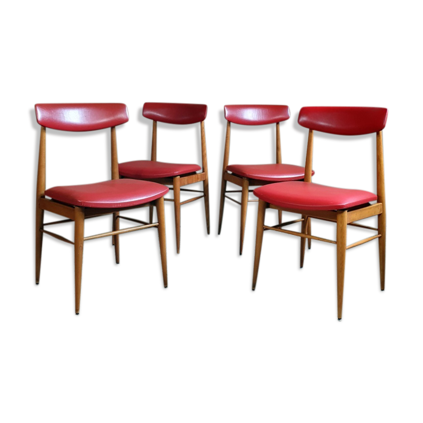 4 vintage Chairs Chrobat - Sax