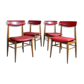 4 vintage Chairs Chrobat - Sax