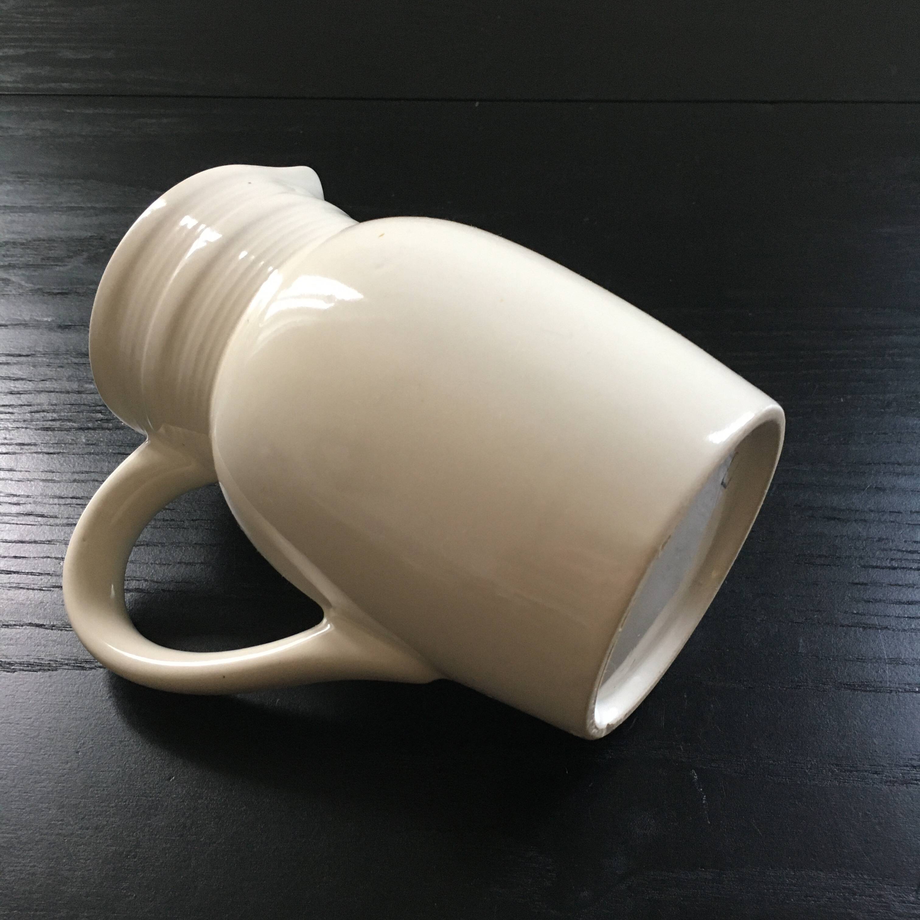 Classic white jug
