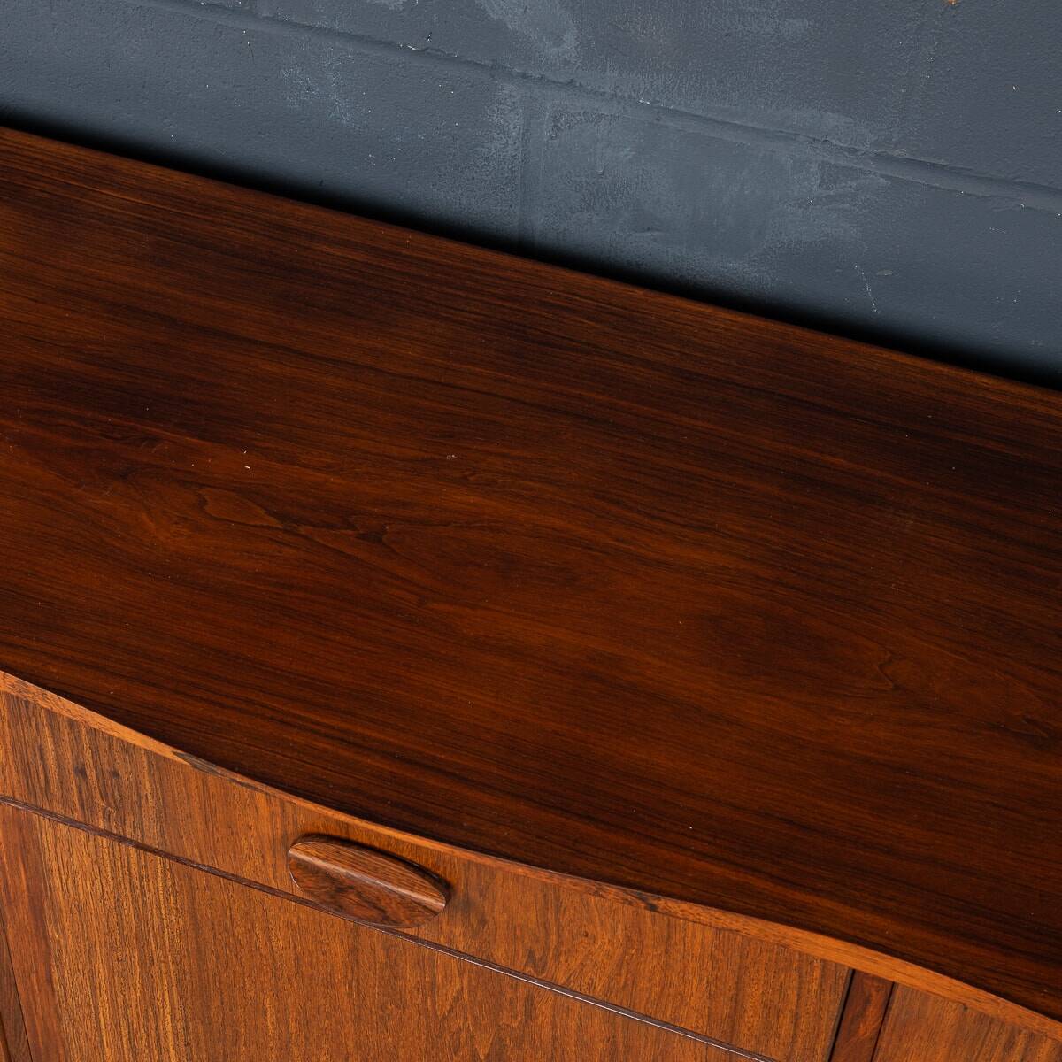 20thC ENGLISH ROSEWOOD SIDEBOARD BY GORDON RUSSELL c.1967