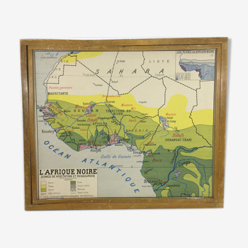 Africa geographic school poster double sided