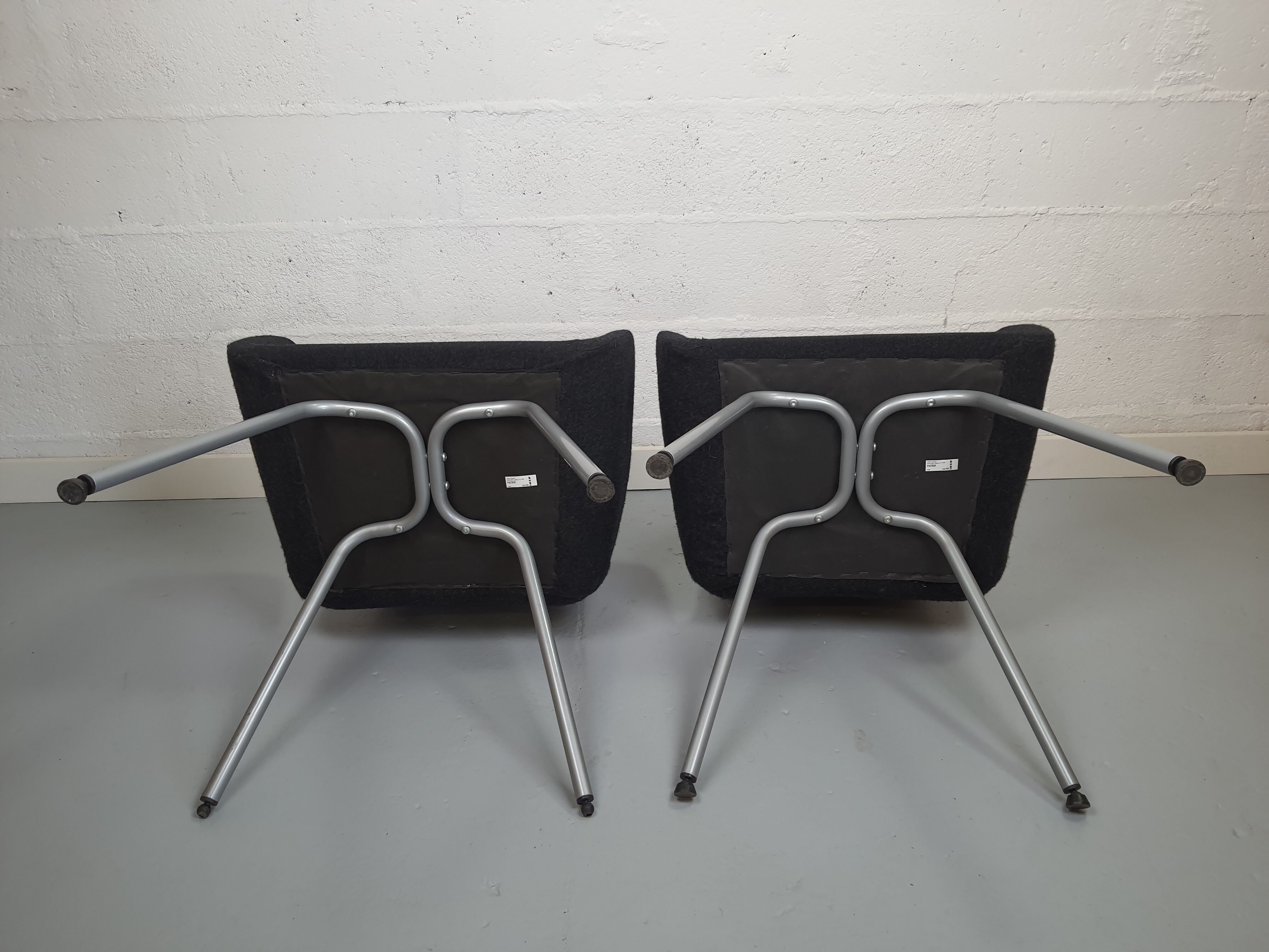 Pair of vintage Ikea armchair Patrick 90' by Mia Gammelgaard