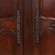 Large Louis XVI French Carved Bridal Wardrobe, ca. 1850