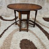 Table Gateleg Solid Oak 1900, England