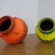 Pop Art Ceramic Vases from Jasba, Set of 2, 1970s