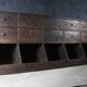 Cutlery trade cabinet – 10 drawers & open compartments
