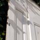 Cupboard door h201.5xl91.5cm with its 19th century molded frame