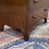 1930s English mahogany chest of drawers