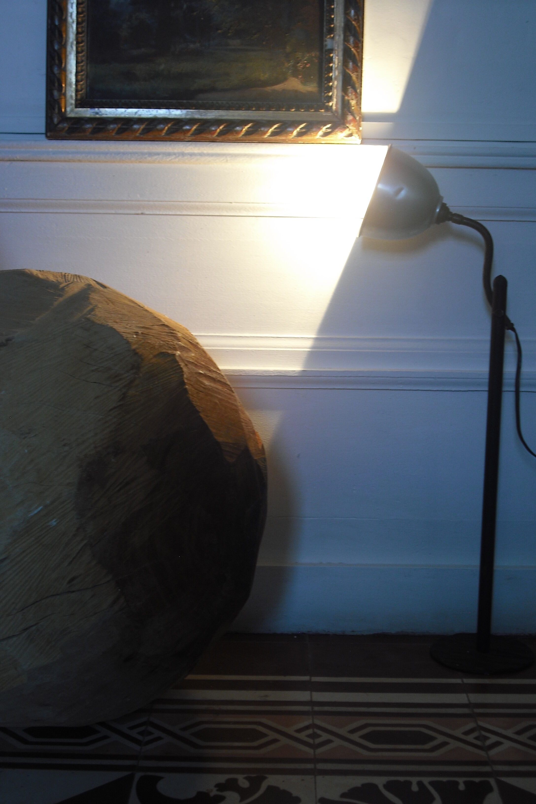 Lamp articulated arm 74 high circa 1930