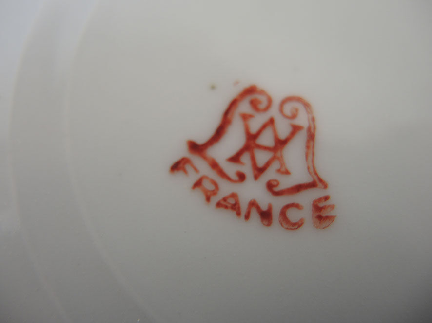 Limoges porcelain tableware set