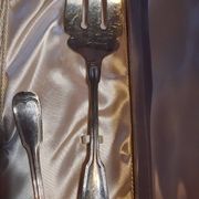 Silver plated fish housewife