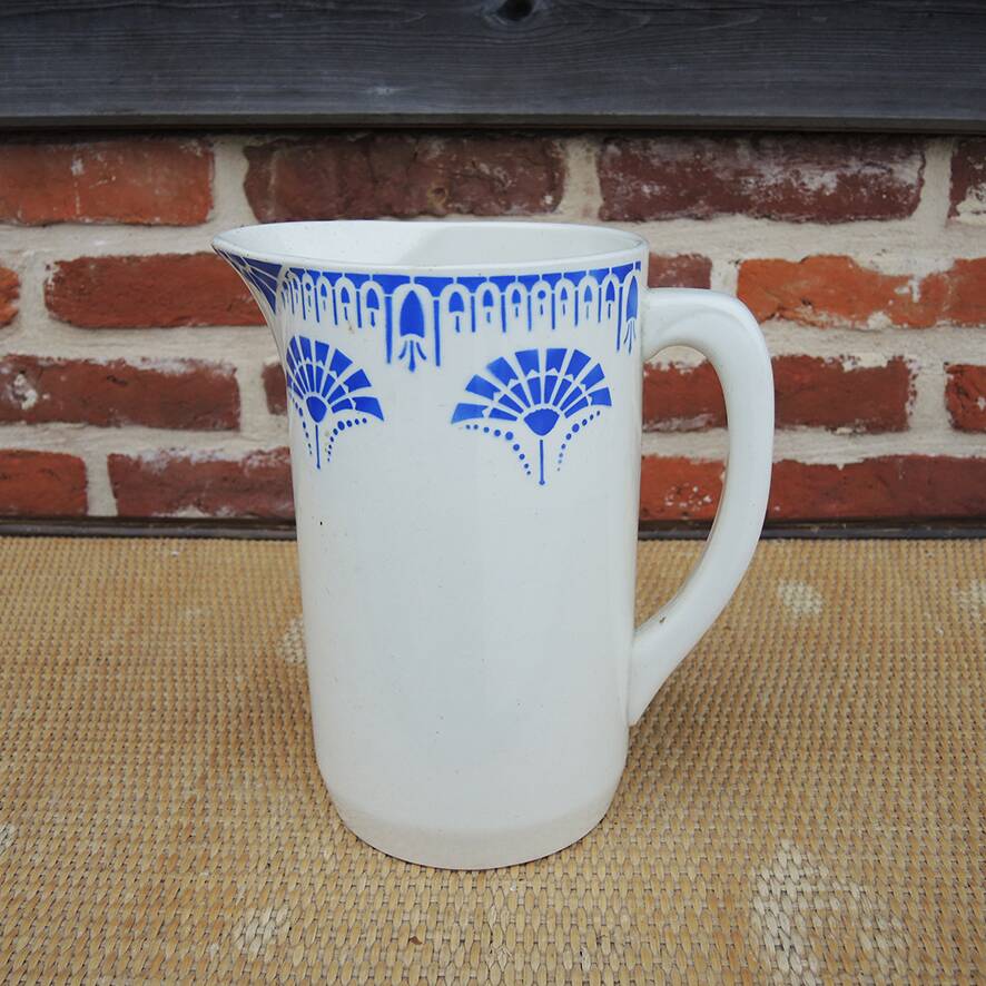 Old ceramic toilet jug from Ceranord.