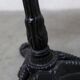 Marble and cast iron plant stand, 1960s, D30