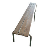 Banc d'école vintage
