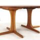 Round 2x Extendable Dining Table "Tjórn" - danish design in teak