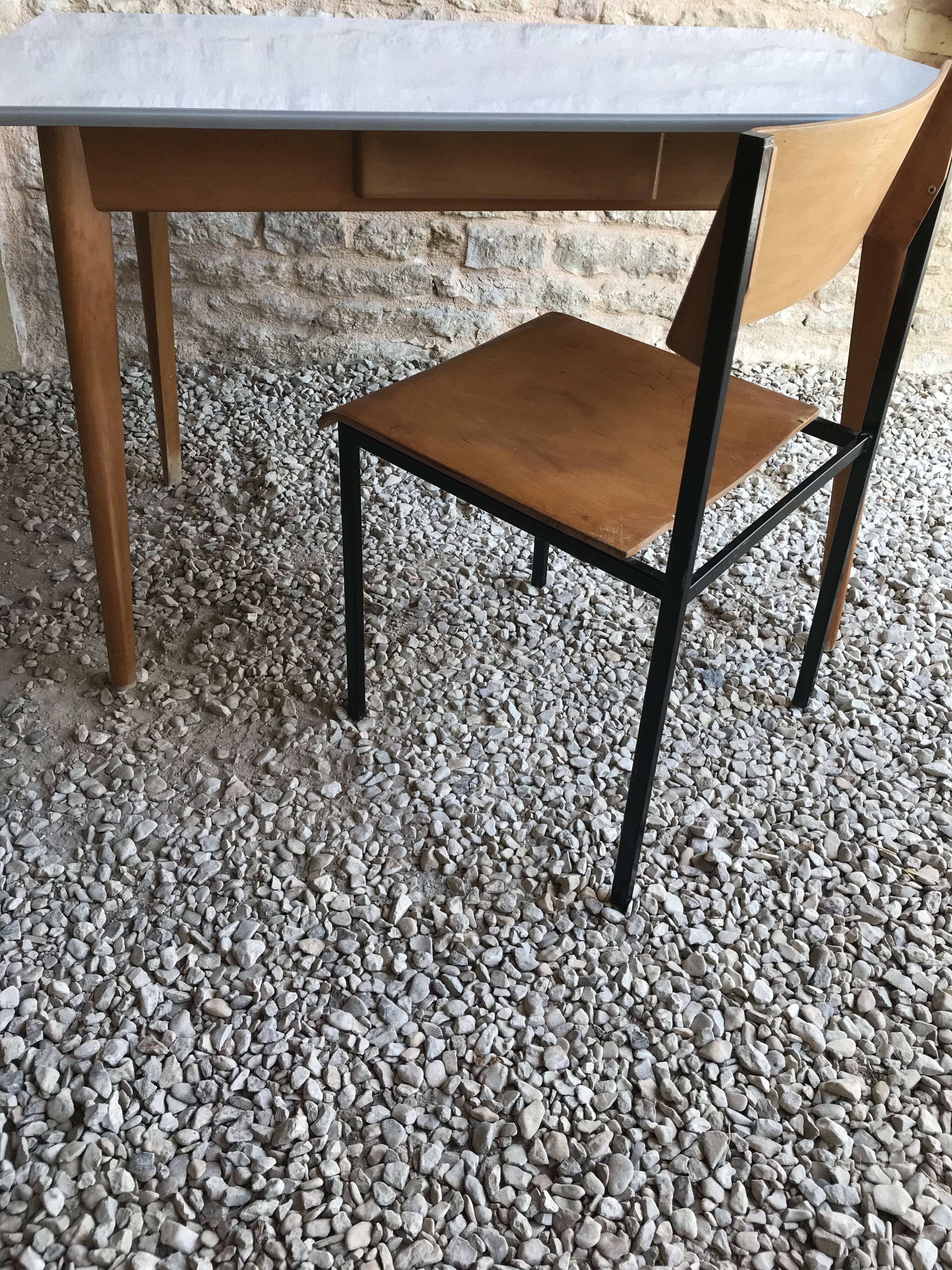 Set of 4 vintage chairs Hiller 1980's