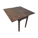 Foldable oak table