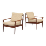 Danish Model PJ56 armchair by Grete Jalk for Poul Jeppesen 1960s