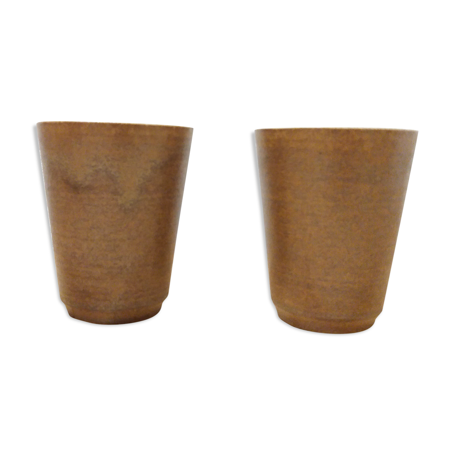 Pair Digoin sandstone glasses