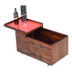 Poul Norreklit dry bar in rosewood Dyrlund Denmark 1960
