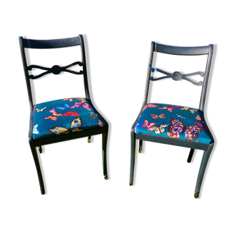 Pair of butterfly chairs