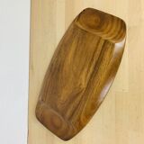 Scandinavian teak tray from the 60s