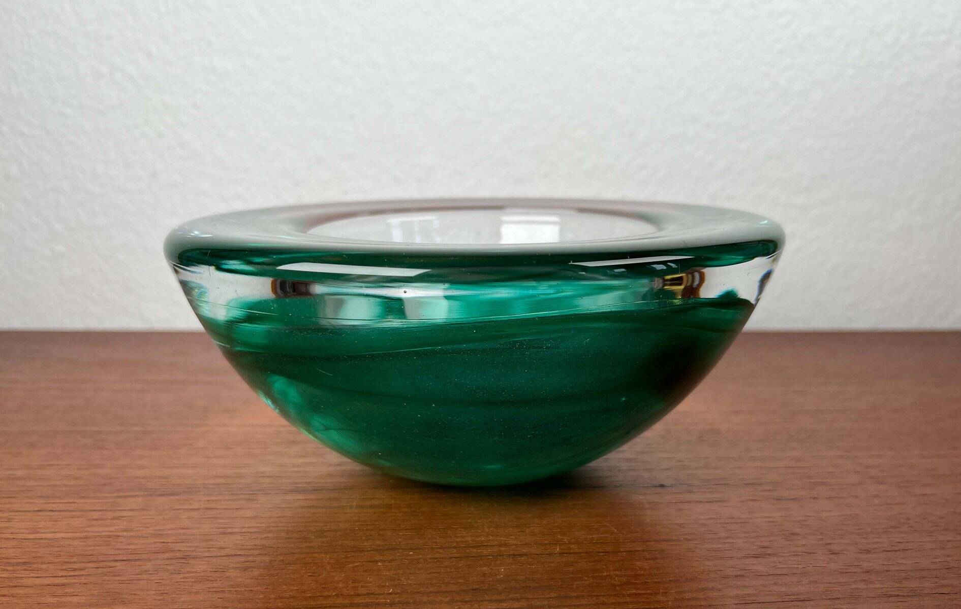 Vintage Swedish glass bowl by Kosta Boda