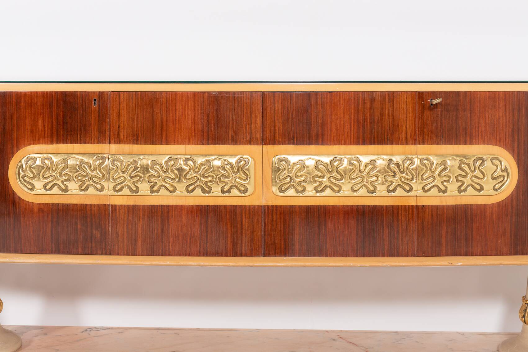 Italian Mid-Century Modern Sideboard-Buffet by Osvaldo Borsani