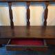 Old oak bench