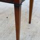 Table d'appoint rectangulaire directoire en bois massif