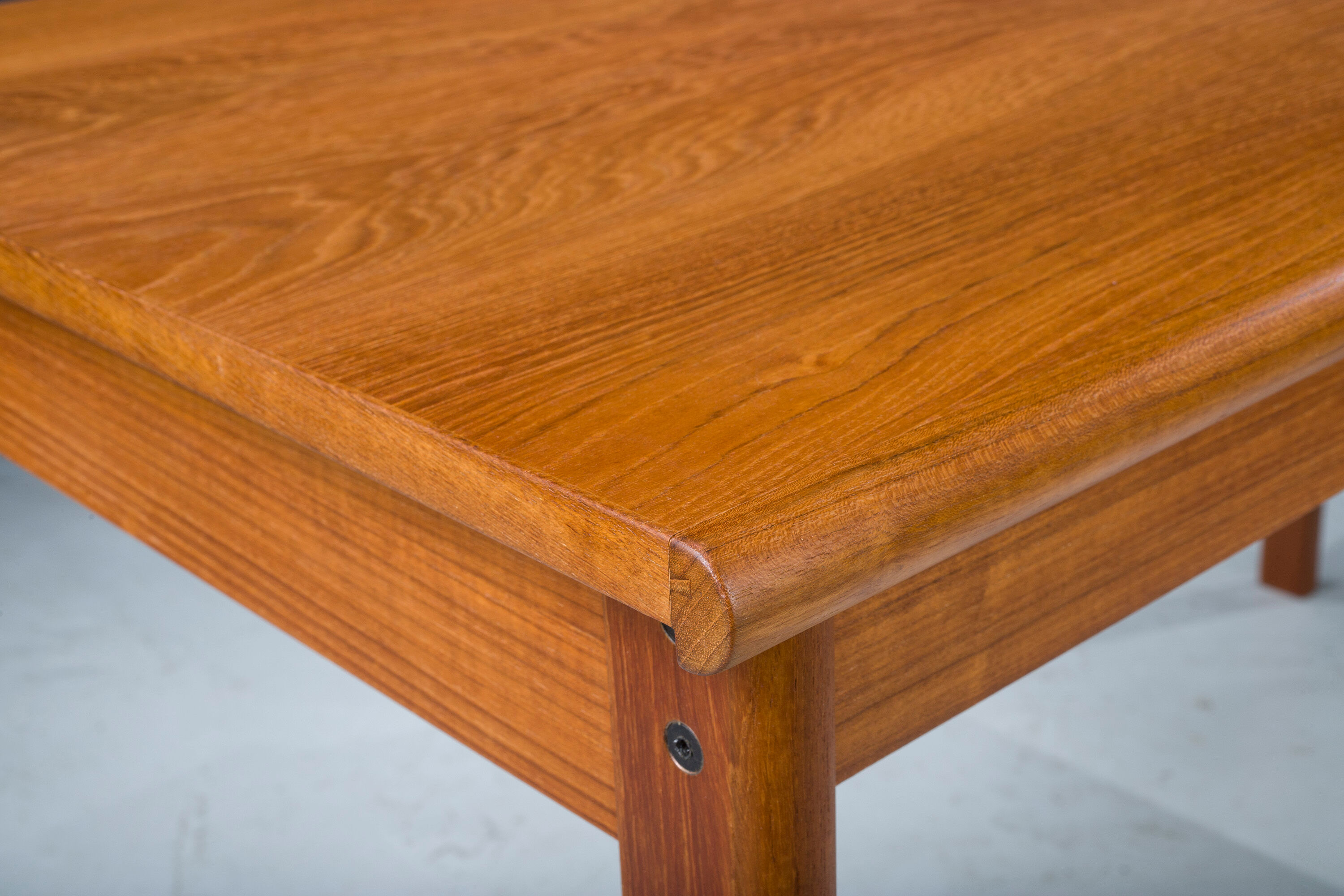 Danish teak desk by Peter Lovig Nielsen for Hedensted Mobelfabrik, 1961