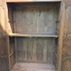 Louis XV wardrobe in blonde walnut from the 19th century, antique.