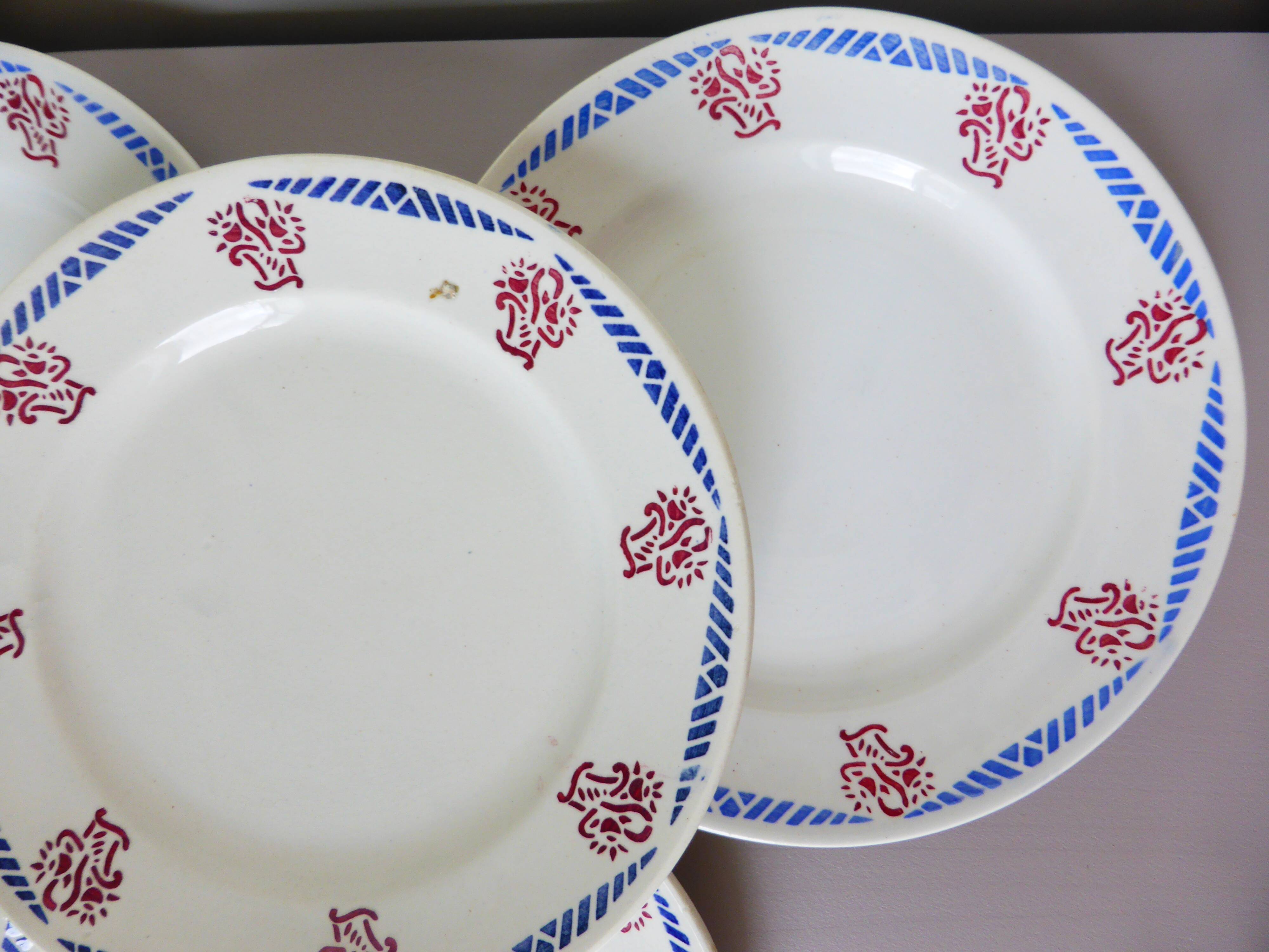 4 flat plates Laurut brothers model Toulouse 2008143