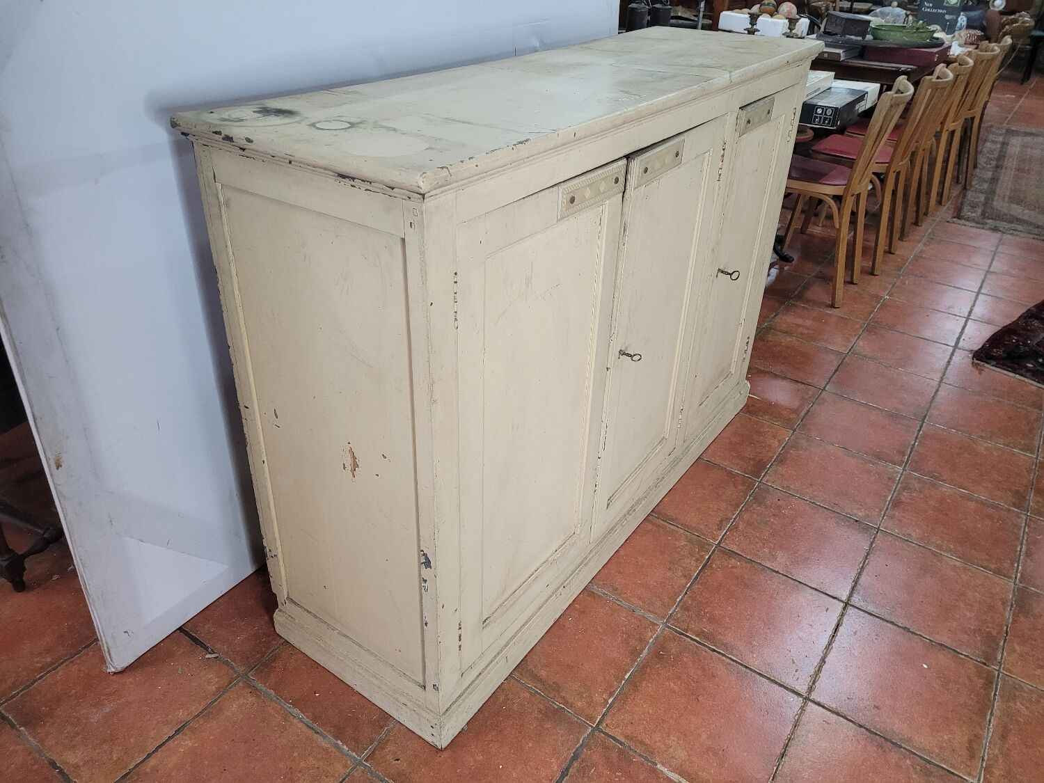 Enfilade 3 doors original patina