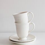 2 vintage '60 Wedgwood mugs. Conway model.