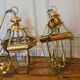 2 lantern-shaped light fixtures - pendant - chandelier