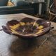 Vintage enamelled ceramic “flower” pocket emptier from the 60s/70s