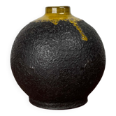 Vase en céramique de studio allemand de style mid-century moderne par Melitta Teubner, années 1960.