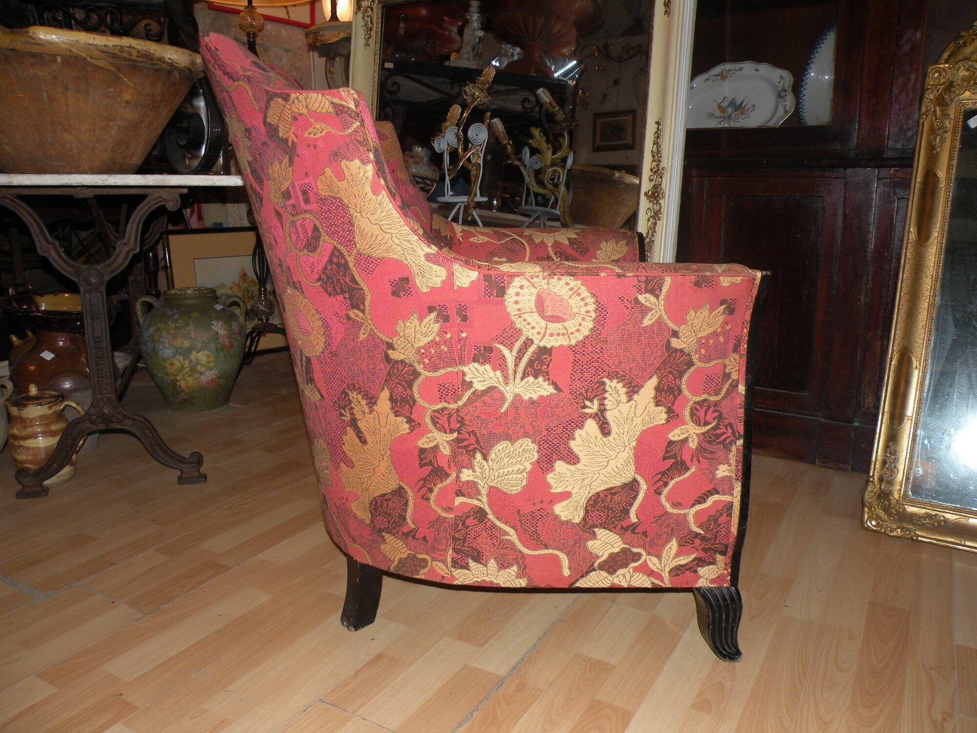 Fauteuil gondole époque art déco entièrement d'origine